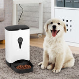 Automatic Food Dispenser for Dog Cat Puppy Pet Voice Recorder LCD Display