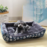 BOUSACC Soft Bed Fun Prints for Dogs, Cats, Puppies for all sizes. Various colors offered.