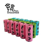 Dog Cat Pet Biodegradable Poop Bags  48 Rolls/720 Count Multi Colors Lavender Scented and Unscented