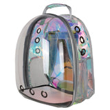 Portable Breathable Pet Carrier Backpack for Cat and Small Dog 
Transparent Space Pet Backpack