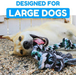 Giant Dog Rope Toy for Extra Large Dogs-Indestructible Dog Toy for Aggressive Chewers and Large Breeds 42 Inch Long 6 Knot.  Various Styles Available.