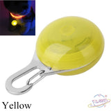 LED Cat Dog Pet Flashing Safety Pendant for Collar.  Multiple Colors.