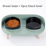 NEW Double Cat, Puppy and Dog Bowl Feeding Water Bowl Product Supplies Pet Food And Water Bowls