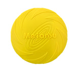 Dog Puppy Pet Silicone Frisbee Flying Disc. Great Interactive and Training Dog Toy. Also Good for Aggressive Chewers.