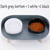 NEW Double Cat, Puppy and Dog Bowl Feeding Water Bowl Product Supplies Pet Food And Water Bowls