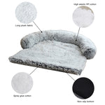 Plush Bed Sofa Cover for Pet Puppy Dog Cat. Machine Washable.