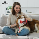 MASBRILL Pet Dog Puppy Interactive Dog Bone Shaped Toy with Tug Rope Pet Supplies Pet Accessories
Interactive Chew Toy Keeping Teeth and Gums Healthy