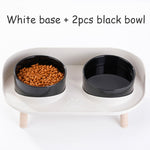 NEW Double Cat, Puppy and Dog Bowl Feeding Water Bowl Product Supplies Pet Food And Water Bowls