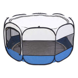 Portable Playpen Tent for Dog Cat Puppy Pet. Folding Indoor/Outdoor. 
Available in Various Sizes 36in 45in and 57in