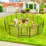 Portable Pet Playpen and Exercise Fence for Indoor and Outdoor for Dogs Cats Puppies Bunnies