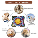 Snuffle Mat Sniffing for Dog Food Interactive Training Puzzle. Machine Washable.