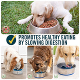 Anti Choke Pet Dog Spiral Slow Feeding Food Puppy Slow Down Eating Feeder Dish Bowl Prevent Obesity Pets Supplies