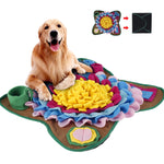 Snuffle Mat Sniffing for Dog Food Interactive Training Puzzle. Machine Washable.