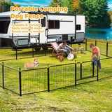 Portable Pet Playpen and Exercise Fence for Indoor and Outdoor for Dogs Cats Puppies Bunnies