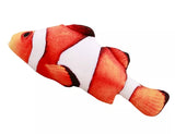 Fish 3D Shaped Cat Toy with Catnip Flavor