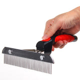 Large and Medium Dog Rake Comb for Long-Haired Pets Grooming 
 A  Shedding Comb For Big Dogs    Long Hair Cat Comb