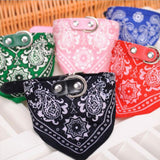 Pet Dog Bandana Scarf Neckerchief Adjustable for Dogs Puppies