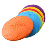 Dog Puppy Pet Silicone Frisbee Flying Disc. Great Interactive and Training Dog Toy. Also Good for Aggressive Chewers.