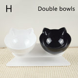 Hot Non-Slip Cat Dog Pet Bowl With Stand for Food and Water