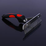 Large and Medium Dog Rake Comb for Long-Haired Pets Grooming 
 A  Shedding Comb For Big Dogs    Long Hair Cat Comb