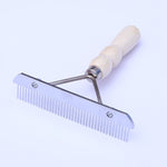 Large and Medium Dog Rake Comb for Long-Haired Pets Grooming 
 A  Shedding Comb For Big Dogs    Long Hair Cat Comb