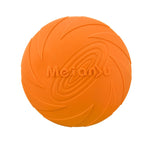 Dog Puppy Pet Silicone Frisbee Flying Disc. Great Interactive and Training Dog Toy. Also Good for Aggressive Chewers.