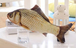 Fish 3D Shaped Cat Toy with Catnip Flavor