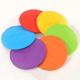 Dog Puppy Pet Silicone Frisbee Flying Disc. Great Interactive and Training Dog Toy. Also Good for Aggressive Chewers.