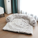 Plush Bed Sofa Cover for Pet Puppy Dog Cat. Machine Washable.