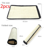 Cat Scratching Mats Natural Sisal  2 pcs.