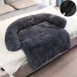 Plush Bed Sofa Cover for Pet Puppy Dog Cat. Machine Washable.