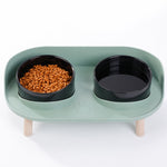 NEW Double Cat, Puppy and Dog Bowl Feeding Water Bowl Product Supplies Pet Food And Water Bowls