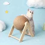 Cat Scratcher Sisal Rope Ball Interactive Toy