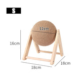 Cat Scratcher Sisal Rope Ball Interactive Toy