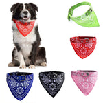 Pet Dog Bandana Scarf Neckerchief Adjustable for Dogs Puppies