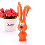 Squeaky Rabbits AND Chickens Dog Puppy Toys.  Squeeze Toy Rabbit and Chicken for Sound.