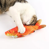 Fish 3D Shaped Cat Toy with Catnip Flavor