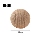 Cat Scratcher Sisal Rope Ball Interactive Toy