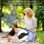 Adjustable Car Seat Belt with Leash Buckle for Dogs Puppies Safety