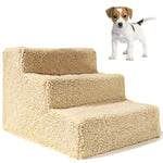 Pet Staircase Detachable Portable 3 Steps with Washable Cover